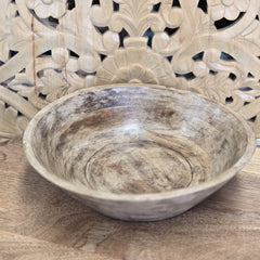 Indian Handcrafted Home Decor Parat Wooden Bowl 436
