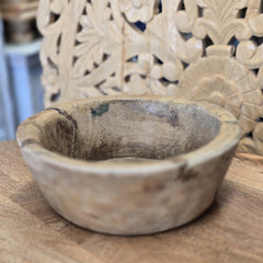 Indian Handcrafted Home Decor Parat Wooden Bowl 437