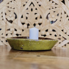 Indian Handcrafted Home Decor Parat Wooden Bowl 440