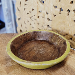 Indian Handcrafted Home Decor Parat Wooden Bowl 440