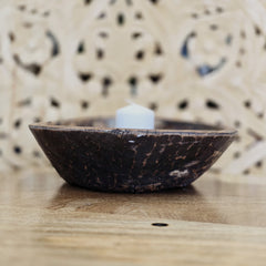 Indian Handcrafted Home Decor Parat Wooden Bowl 443