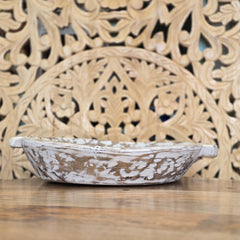 Indian Handcrafted Home Decor Parat Wooden Bowl 444