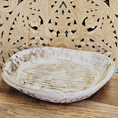 Indian Handcrafted Home Decor Parat Wooden Bowl 445