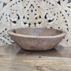 Indian Handcrafted Home Decor Parat Wooden Bowl 446