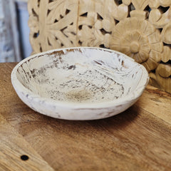 Indian Handcrafted Home Decor Parat Wooden Bowl 447