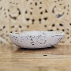 Indian Handcrafted Home Decor Parat Wooden Bowl 447