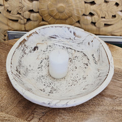 Indian Handcrafted Home Decor Parat Wooden Bowl 447