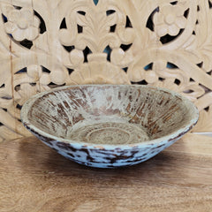 Indian Handcrafted Home Decor Parat Wooden Bowl 448