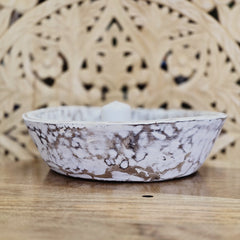 Indian Handcrafted Home Decor Parat Wooden Bowl 449