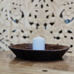 Indian Handcrafted Home Decor Parat Wooden Bowl 450