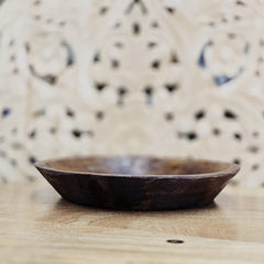 Indian Handcrafted Home Decor Parat Wooden Bowl 450