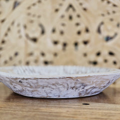 Indian Handcrafted Home Decor Parat Wooden Bowl 451