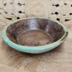 Indian Handcrafted Home Decor Parat Wooden Bowl 452