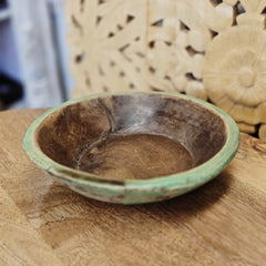Indian Handcrafted Home Decor Parat Wooden Bowl 452