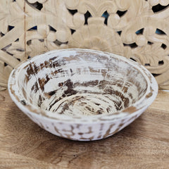 Indian Handcrafted Home Decor Parat Wooden Bowl 453