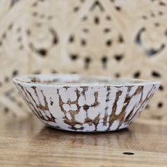 Indian Handcrafted Home Decor Parat Wooden Bowl 453