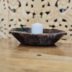 Indian Handcrafted Home Decor Parat Wooden Bowl 454