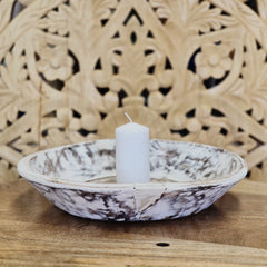 Indian Handcrafted Home Decor Parat Wooden Bowl 455