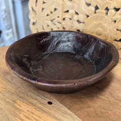 Indian Handcrafted Home Decor Parat Wooden Bowl 456
