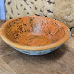 Indian Handcrafted Home Decor Parat Wooden Bowl 458