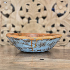 Indian Handcrafted Home Decor Parat Wooden Bowl 458