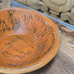 Indian Handcrafted Home Decor Parat Wooden Bowl 458