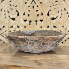 Indian Handcrafted Home Decor Parat Wooden Bowl 459