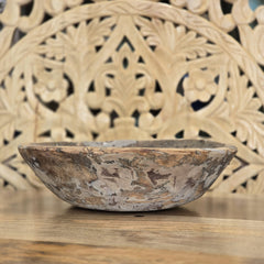 Indian Handcrafted Home Decor Parat Wooden Bowl 459