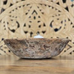 Indian Handcrafted Home Decor Parat Wooden Bowl 459