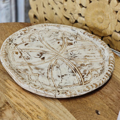 Indian Handcrafted Home Decor Wooden Serving Tray 460