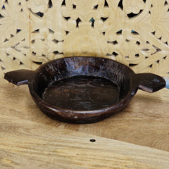 Indian Handcrafted Home Decor Parat Wooden Bowl 462