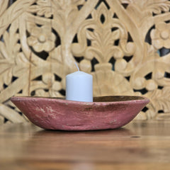 Indian Handcrafted Home Decor Parat Wooden Bowl 463
