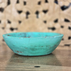 Indian Handcrafted Home Decor Parat Wooden Bowl 464