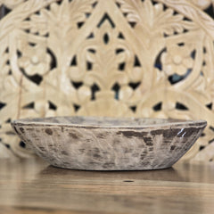 Indian Handcrafted Home Decor Parat Wooden Bowl 469