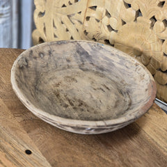 Indian Handcrafted Home Decor Parat Wooden Bowl 469