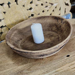 Indian Handcrafted Home Decor Parat Wooden Bowl 470