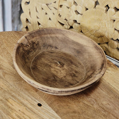 Indian Handcrafted Home Decor Parat Wooden Bowl 470