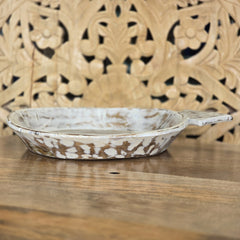 Indian Handcrafted Home Decor Parat Wooden Bowl 471