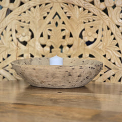 Indian Handcrafted Home Decor Parat Wooden Bowl 472