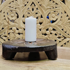 Indian Hand Carved Home Decor Wooden Chapati Board A29