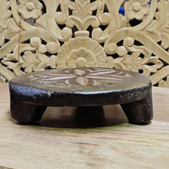 Indian Hand Carved Home Decor Wooden Chapati Board A29