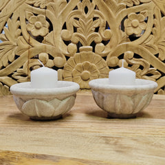 Indian Hand Carved Home Decor Stone Bowl A34