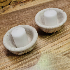 Indian Hand Carved Home Decor Stone Bowl A34