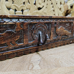 Indian Handmade Carved Solid Wood Wall Hanger A36