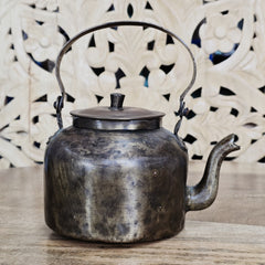 Indian Handcrafted Home Decor Metal Tea kettle A45