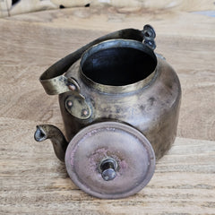 Indian Handcrafted Home Decor Metal Tea kettle A45
