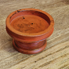 Indian Wooden Hand Carved Candle Holder Stand A15