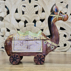Indian Handcrafted Wooden Home Decor Showpiece A17