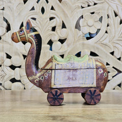 Indian Handcrafted Wooden Home Decor Showpiece A17