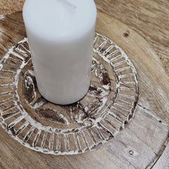 Indian Hand Carved Home Decor Wooden Plates A26